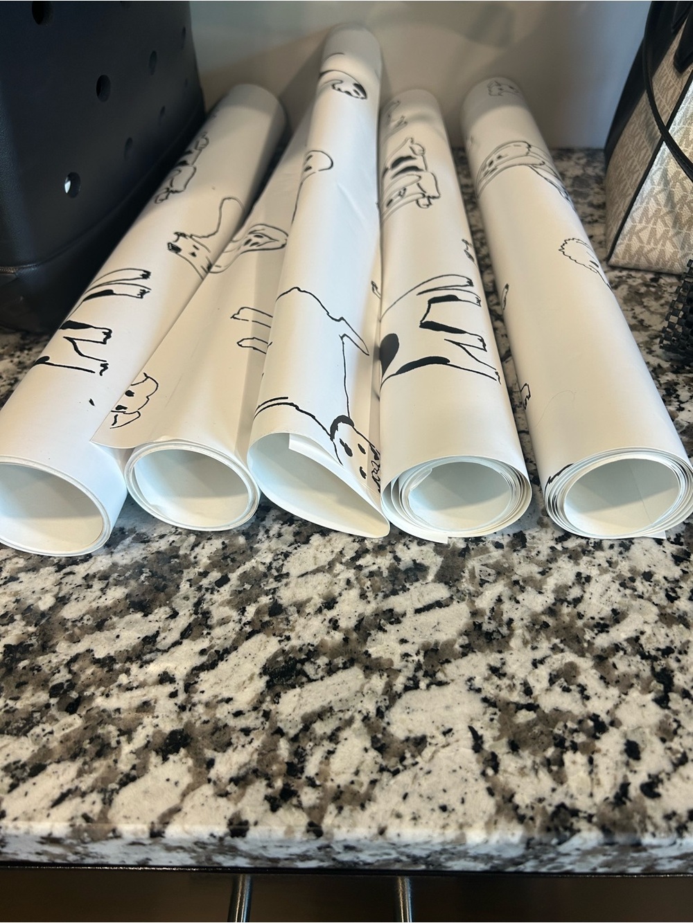 Dog Pattern Wallpaper - Picture 4 of 4